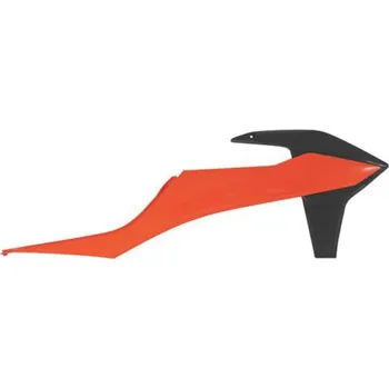 Autodíl Spoilery chladiče KTM, RTECH (oranžovo-černé, pár) RTECH M400-1337