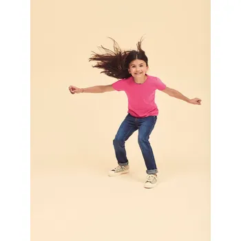 Chlapecké tričko Valueweight Fruit of the Loom Pink T-shirt Fruit of the Loom růžová 2450314