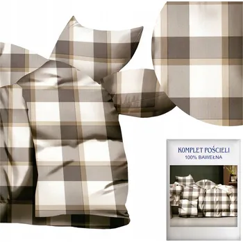 Povlečení Povlečení 200x220 3dílné bavlněný satén AIDA sada 2x povlak na polštář