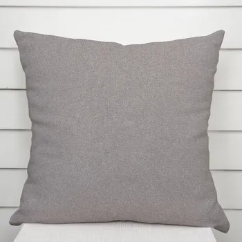 Povlak na polštářek Dekorační povlak na polštář BKR-503 Šedý režný 50 x 50 cm