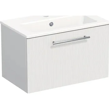 Koupelnový nábytek Koupelnová skříňka s umyvadlem Intedoor TRENTA 60 cm bílá matná TRE MINI 60 1Z S A8916