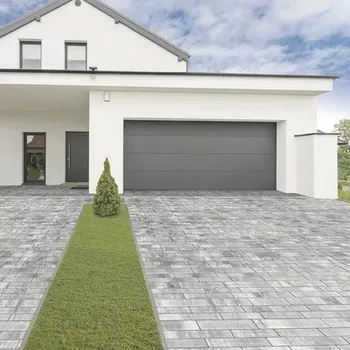 Dlažba Zámková dlažba betonová Asti Kombi 7 cm bíločerná