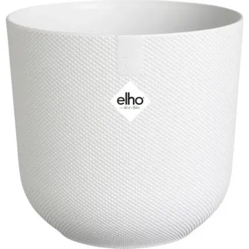 Obal na květináč Obal na květináč plastový elho Jazz Ø 23 cm bílý