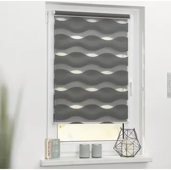 Roleta Roleta Den a Noc antracitová 70x150 cm