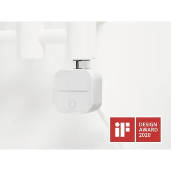 Topná tyč Topná tyč NEX APP 300 W s matně bílým termostatem a konektorem s ochranným kontaktem