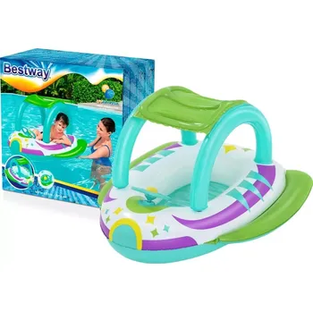 Bestway nafukovací vesmírná loďka se stříškou 107x112 cm 48240