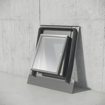 Stavebniny Střešní výlez Bravo RAL 7043 45x55 cm