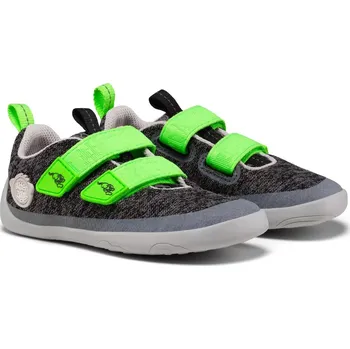 Dívčí tenisky Dětské barefoot boty Affenzahn Sneaker Knit Happy - Panther, Affenzahn Velikost: 27