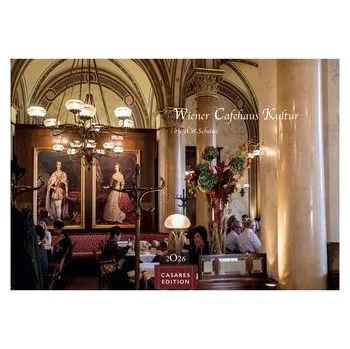 Cestování Wiener Caféhaus Kultur 2026 L 35x50cm - Schawe, H. W.