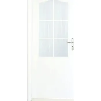 Interiérové dveře Interiérové dveře Single 2 prosklené 60 P bílé (VÝROBA NA OBJEDNÁVKU)