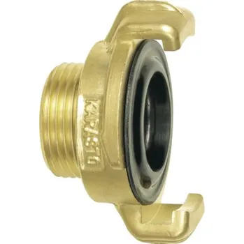 Závitová spojka Geka mosaz, vnější závit 3/4"