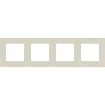 Rámeček Legrand 665014 Niloe čtyřnásobný béžový