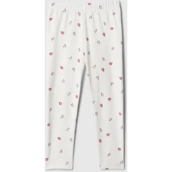 GAP Dětské vzorované legíny - Holky GAP bílá 2694842