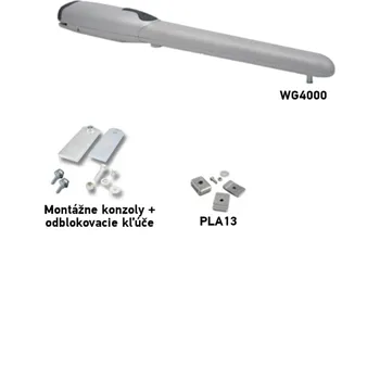 Pohon brány NICE Wingo WG4000 - samostatný pohon pro křídlové brány do 2 m/400 kg