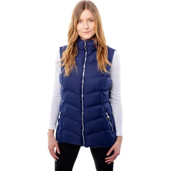 Dámská prošívaná vesta GLANO - tmavě modrá Glano modrá | šedá 2241117