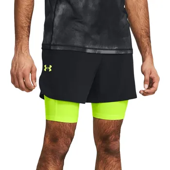 Šortky Under Armour UA Peak Woven 2in1 Sts 1378604-003 Velikost S
