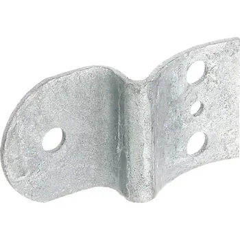 Příslušenství pro plot Plotové kování spona 40 x 60,5 mm, žárem pozinkované