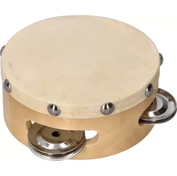 Hudební nástroj pro děti Goki Tamburína se 3 rolničkami