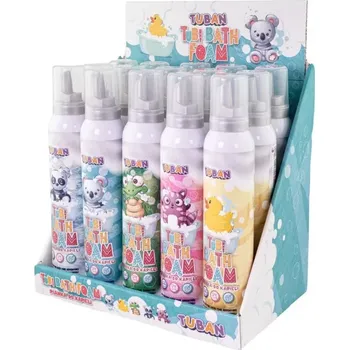 Koupelová pěna Koupelová pěna TUBI mix barev 200 ml – balení 15 ks