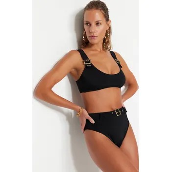 Dámská móda Dámské plavky spodní díl Trendyol Trendyol černá 2154835