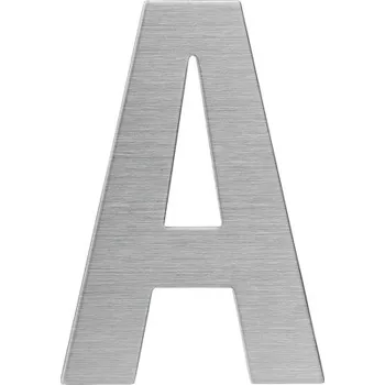 Domovní číslo Nerezové číslo RN.120L.A.N v plochém „2D“ provedení, nerez