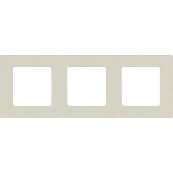 Elektrická zásuvka Trojrámeček Legrand 665013 Niloe béžový