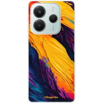 Pouzdro na mobilní telefon Odolné silikonové pouzdro iSaprio - Orange Paint - Xiaomi Redmi Note 14 5G