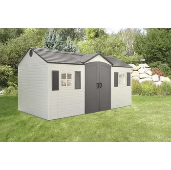 Zahradní stavba Plastový domek na nářadí zahradní vila 452x238 cm 11,15 m²