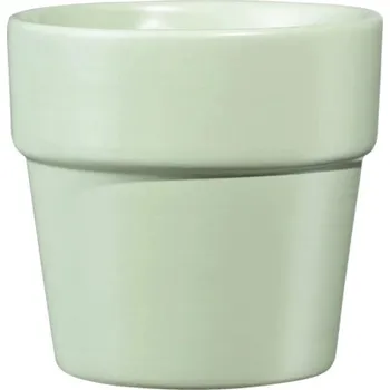 Obal na květináč Obal na květináč keramický Lima Ø 7 cm matný světle zelený