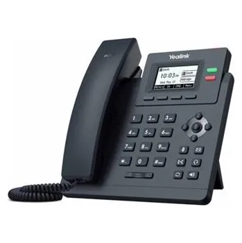 Stolní telefon Yealink SIP-T31G SIP telefon, PoE, 2,3" 132x64 nepodsv. LCD, x SIP úč., GigE - SIP-T31G