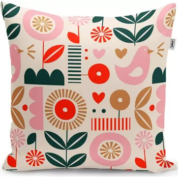 Polštář Dekorační polštář Retro folklór - Sablio - 50x50 cm