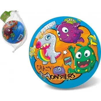 Dětský míč Nafukovací míč Příšerky 14 cm v síťce