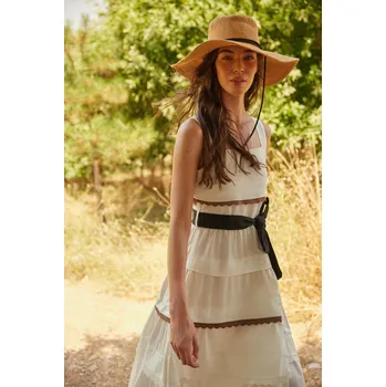 Dámské šaty Dámské šaty Trendyol Detailed Trendyol bílá 1847627