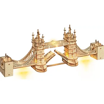 3D puzzle ROBOTIME Rolife Svítící 3D dřevěné puzzle Big Ben 220 ks