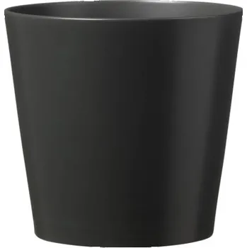 Obal na květináč Obal na květináč keramický Söndgen Dallas Esprit Ø 13 x 13 cm matný antracitový