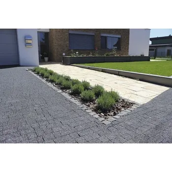 Venkovní dlažba Zámková dlažba betonová Naturo 6 cm černá