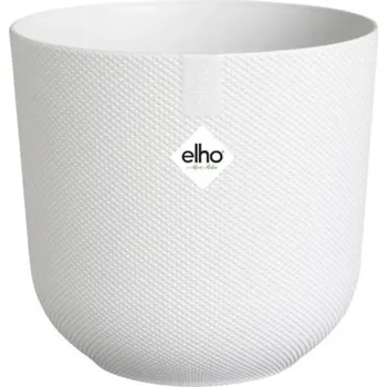 Obal na květináč Obal na květináč plastový elho Jazz Ø 26 cm bílý