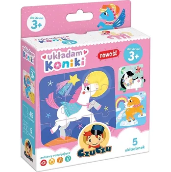 Puzzle CZUCZU Koníci 5x9 dílků