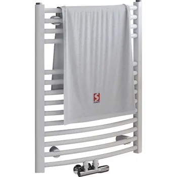 Radiátor Koupelnový radiátor Europa bílý střední připojení 695x500 mm