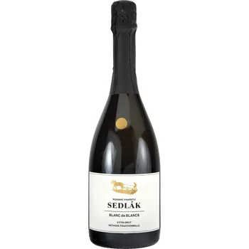 Víno Sedlák Sekt Blanc de Blancs Chardonnay 2020 0,75l Extra Brut