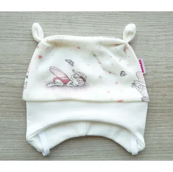 Kojenecká čepice AMÁLKA Bavlněná čepička, pohádková víla baletka Velikost: 80-86