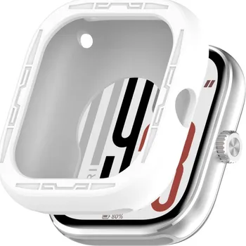 Příslušenství k chytrým hodinkám VSECHNONAMOBIL 104538 TPU HALF COVER Kryt pro Xiaomi Redmi Watch 5 bílý