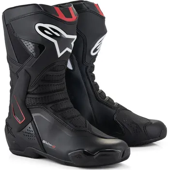 Boty SMX-6 3, ALPINESTARS (černá/bílá/červená, vel. 40) ALPINESTARS M133-62-40