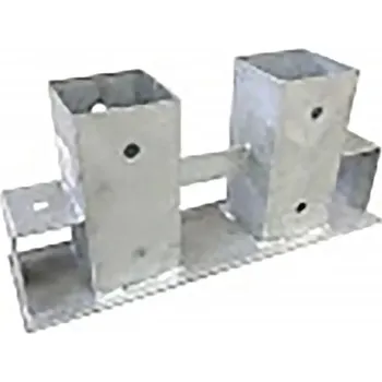 Dřevník Patka pro stojan na palivové dřevo 335x100 mm zinek žárový, 1ks