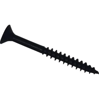 Vrut Univerzální vrut zapuštěná hlava torx zinek černý částečný závit 4,5x040/024, 15 ks