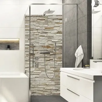 MySpotti Shower Rustical Bricks SH-255100-1293-HB 255x150 cm 1 m2 hnědý