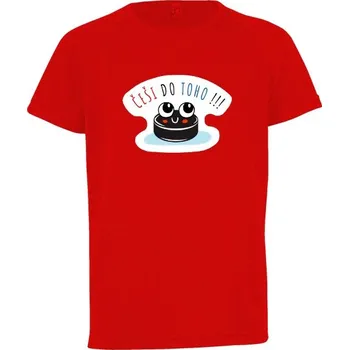 Dětské funkční tričko s potiskem ČEŠI DO TOHO !!! dětské