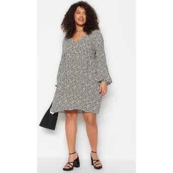 Dámské šaty Dámské šaty Trendyol Trendyol černá | šedá 2282771