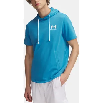 Pánské tričko Pánské tričko Under Armour UA Rival Terry LC SS HD - Pánské Under Armour modrá 3282777