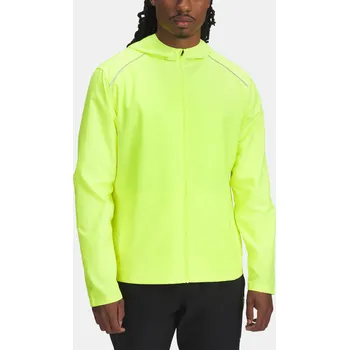 Pánská casual bunda Pánská bunda Under Armour UA Launch Hooded Jacket - Pánské Under Armour světle zelená 3282742